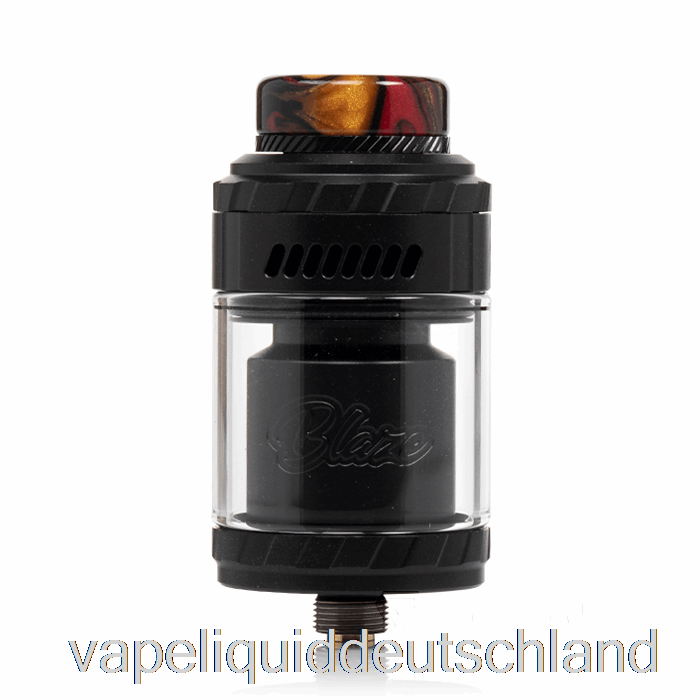 Thunderhead Creations Blaze Solo 25 Mm RTA Mattschwarze Vape-Flüssigkeit